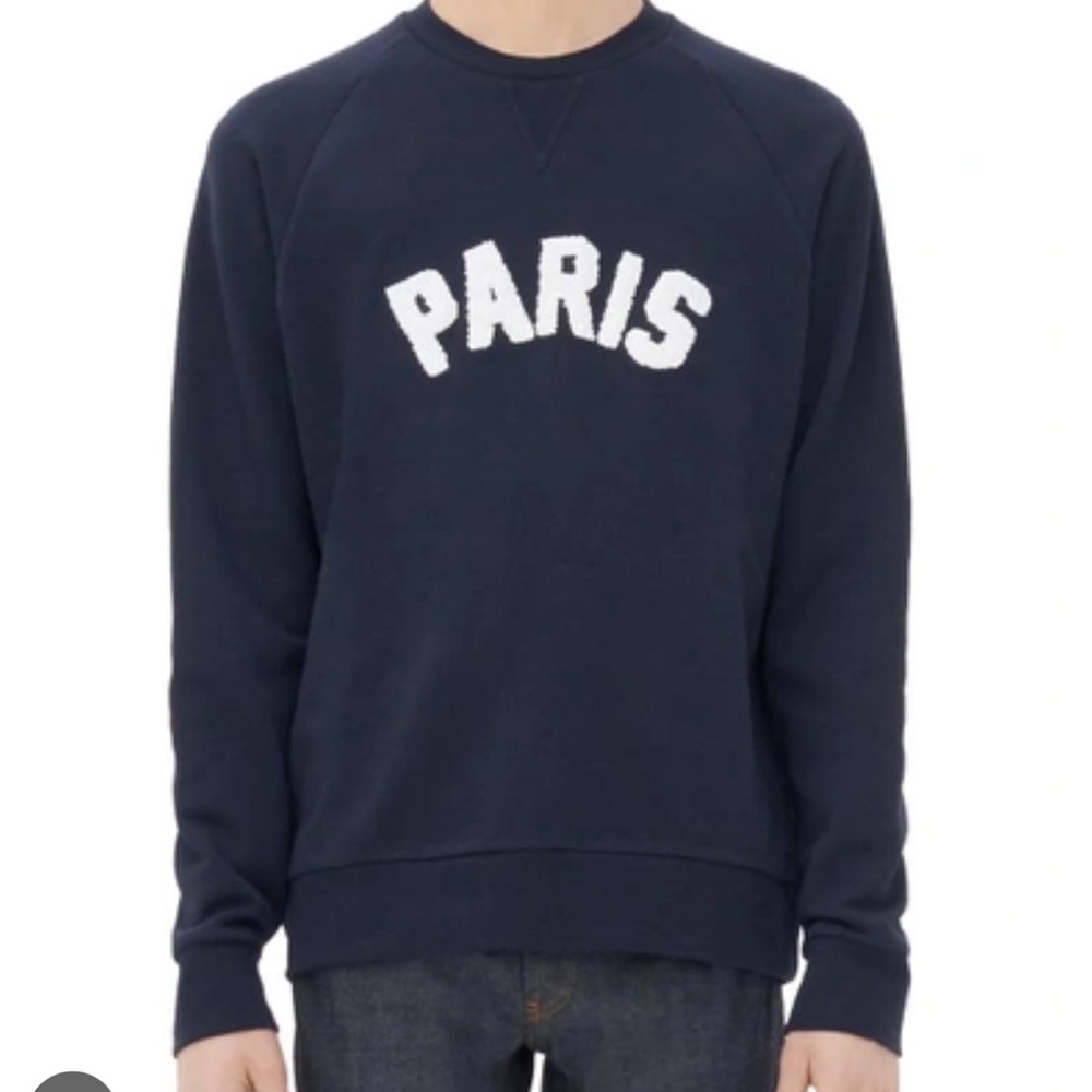 SANDRO Paris Crewneck Sweatshirt size M new
